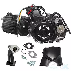 Kompletter Motor 110cc, Automatik, ATV BTS Moretti Parts