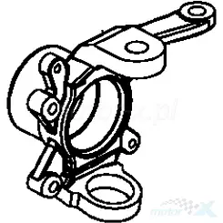 Rechte Achsschenkel Kymco MXU 500