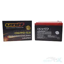 Lithium-Akku Unit LiFePO4 CNLFP12-12.8, 12.8V 12Ah 153.6Wh, 151x101x102mm