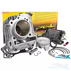 Kompletter Zylinder Malossi I-TECH 182cc, Piaggio / Vespa 125-150 4T ie 3V AC (ohne Kopf)