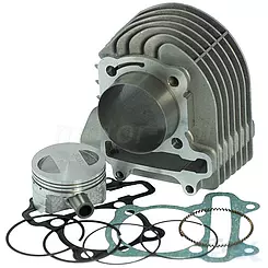 Zylinder komplett 57.00mm 150cc Gusseisen Kolbenbolzen 15mm 152QMI/157QMJ (GY6 125-150) 4T