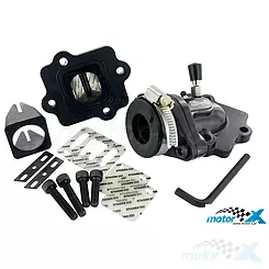 Ansaugstutzen Stage6 Big-Valve 1E40QMB/QMA 50 2T AC CPI / Keeway