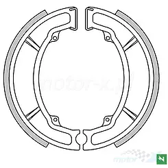 Bremsbacken 130x28mm Newfren Aprilia / MBK / Yamaha