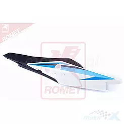 Linke Seitenabdeckung Blau Romet Z-ONE T 125