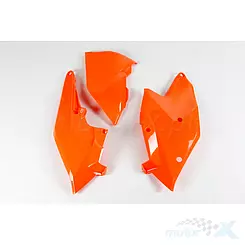 Hintere Obere Kotflügel Schutzbleche Kit Fluoreszierend Orange UFO Plast KTM SX / SX-F / EXC / EXC-F 16-19