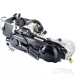 Kompletter 50ccm Motor, 430mm Abdeckung, für 12" Räder, lange Welle, ohne AGR, 139QMB 4T AC
