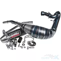 Auspuff Giannelli Endfuro Carbon, Beta RR 50 Enduro 17-20 / Beta RR 50 Motard 17-20
