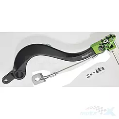 Fußbremshebel, grün, Accel RBP05GR, Kawasaki