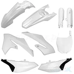 Karosserieschutz-Kit, Weiß, 9-teilig, Polisport 
