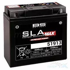 Wartungsfreie Batterie BS Battery 51913 SLA Max (G12-19) (SLA12-19) 12V 21Ah 182x77x168mm 210CCA