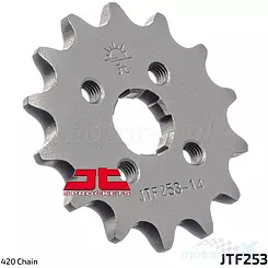 Vorderes Kettenrad 420 14 Zähne JT Sprockets JTF253