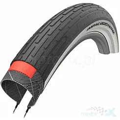 Reifen 28x2,00 Fatpac Puncture Protection 50-622 B/W+RT BS122 weiße Seite refl.