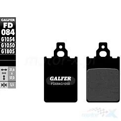 Galfer Semi Metal Scooter Bremsbeläge FD084G1050
