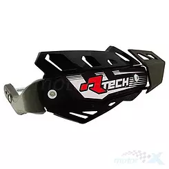Universelle Handschützer, Handbars, schwarz, 3 Lenkerbefestigungsarten, Racetech FLX ATV/QUAD KITPMATVNRF