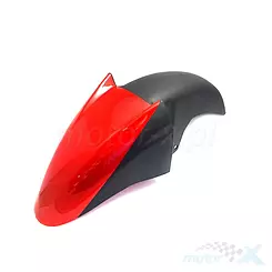 Vorderradkotflügel Hellrot-Schwarz Junak 901 / 122