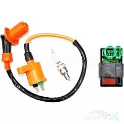 Elektrisches Tuning-Kit, Modul + Spule + NGK Zündkerze 139QMB/QMA (GY6 50) 4T