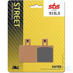 Gesinterte Bremsbeläge SBS Sinter Street 519LS