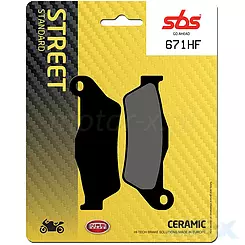 Keramik Bremsbeläge SBS Ceramic Street 671HF