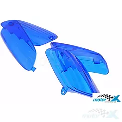 STR8 Blinkergläser, blau, Aprilia SR 50 R / Factory