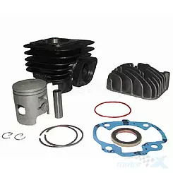 Kompletter Zylinder mit Kopf 47.00mm 70cc 12mm Kolbenbolzen Sym Jet