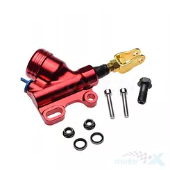 CNC Hinterradbremspumpe, rot, universal, WM Motor, ATV / Motorrad