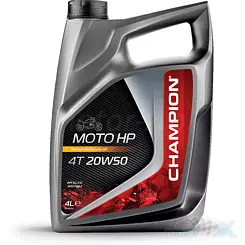 Motoröl 4T, Champion Moto HP 4T 20W50, mineralisch, 4L
