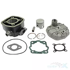Kompletter Zylinderkit mit Zylinderkopf 47.00mm 70cc Derbi Senda LC