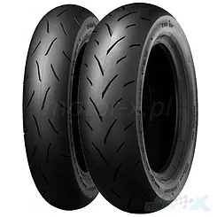 Dunlop 3.50-10 TT93 GP 51J TL Rollerreifen für Vorder- und Hinterrad