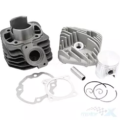 Kompletter Zylinder mit Zylinderkopf 47.00mm 70ccm, Power Force, Peugeot Buxy / Speedfight / TKR / Vivacity AC
