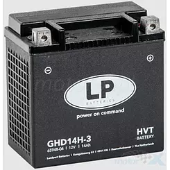 Gel-Batterie Landport GHD14H-3 12V 14Ah 149x87x144mm 220CCA