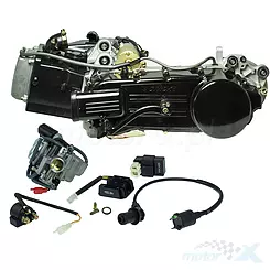 Komplettmotor 150cc für 12" Rad ohne AGR 152QMI/157QMJ (GY6 125-150) 4T