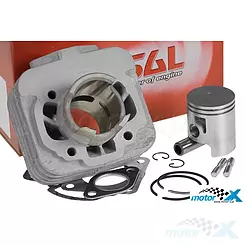 Zylinder komplett 50cc Aluminium Airsal Sport Gilera / Piaggio AC