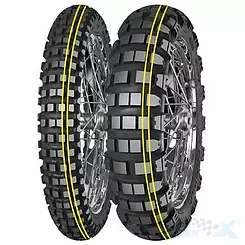 Mitas 140/80-17 Enduro Trail XT+ Dakar Dualreifen (doppelter gelber Streifen) 69T M+S Hinterreifen