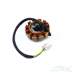 Stator Zündspule, Lichtmaschinenstator, 12 Spulen, 2x Stecker 3/2 Pins, Junak 108 Euro 5