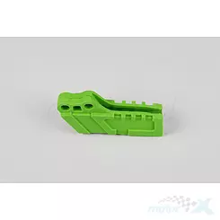Grüne Kettenführung UFO Plast Kawasaki KX / KXF 125 / 250 03-08