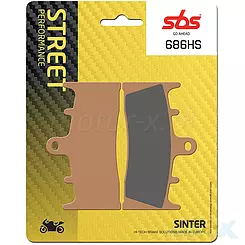 Gesinterte Bremsbeläge SBS Sinter Street 686HS