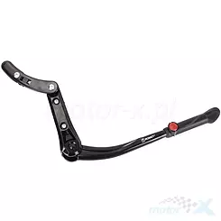 Stütze Reihe. AL CL-KA-60 24"-28" verstellbar. schwarz /hintere Gabel/ et/ROMET-Logo