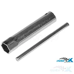 Schlüssel zu Zündkerzen 21mm Länge 120mm