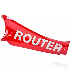 Rechte Schwellerabdeckung "Router" - Rot