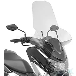 Windschutzscheibe, transparent, 81.5x64.5cm, Kappa, 2123DTK, Yamaha N-MAX 125/155 / Silence S01