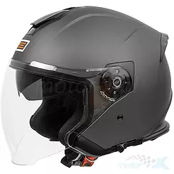 Offener Helm Origine PALIO 2.0 Solid, Mattes Titan