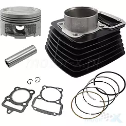 Cylinder komplett 62.00mm 150cc Gusseisen Bolzen 13mm Motor CG 162FMJ