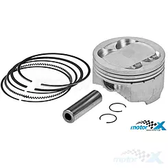 Kolben komplett Malossi Aluminium 269cc (A), d.74.00mm, Gilera / Piaggio / Vespa 250 4T LC (Quasar)