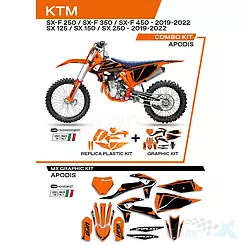 Orange Schutzkit UFO Plast KTM SX / SX-F