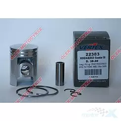 Kompletter Kolben 39,00mm Vertex 22383