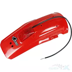 Hinterradkotflügel, rot mit Licht, UFO Plast HO02650069