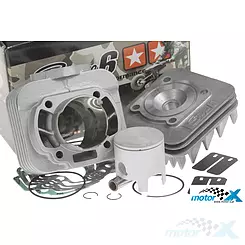 Zylinder komplett mit Kopf STAGE6 Racing 70cc Piaggio AC