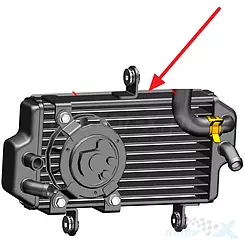Kühler mit Ventilator Zontes G1 125 / U 125 / U1 125 / Z2 125 / GK 125