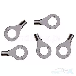 Konnektoren Öse 6mm, Loch 2mm 5 Stück