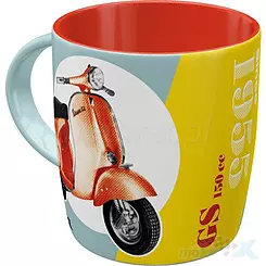 Keramiktasse Vespa GS150 Nostalgic Art 43059